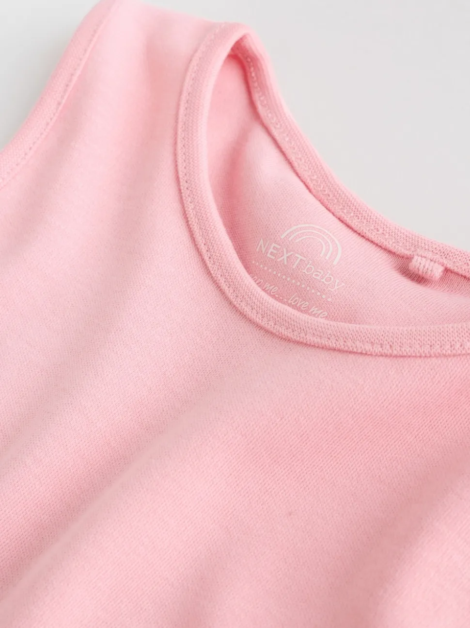 Rose/Blanc - Bodys indispensables bébé