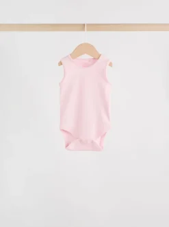 Rose/Blanc - Bodys indispensables bébé