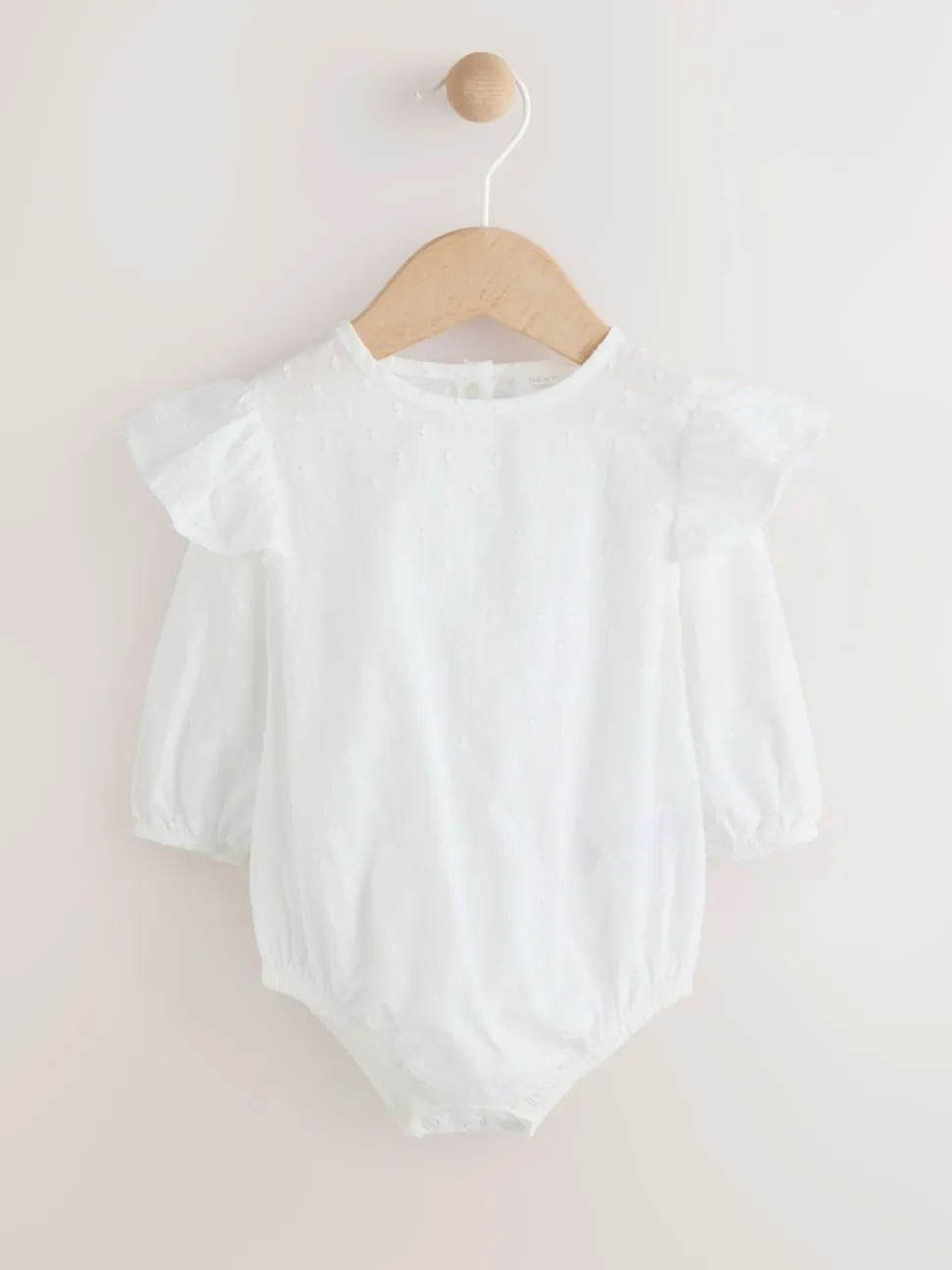 Rose/Blanc - Ensemble 3 pièces Bébé avec barboteuse et salopettes en maille et collants (0mois -2ans)