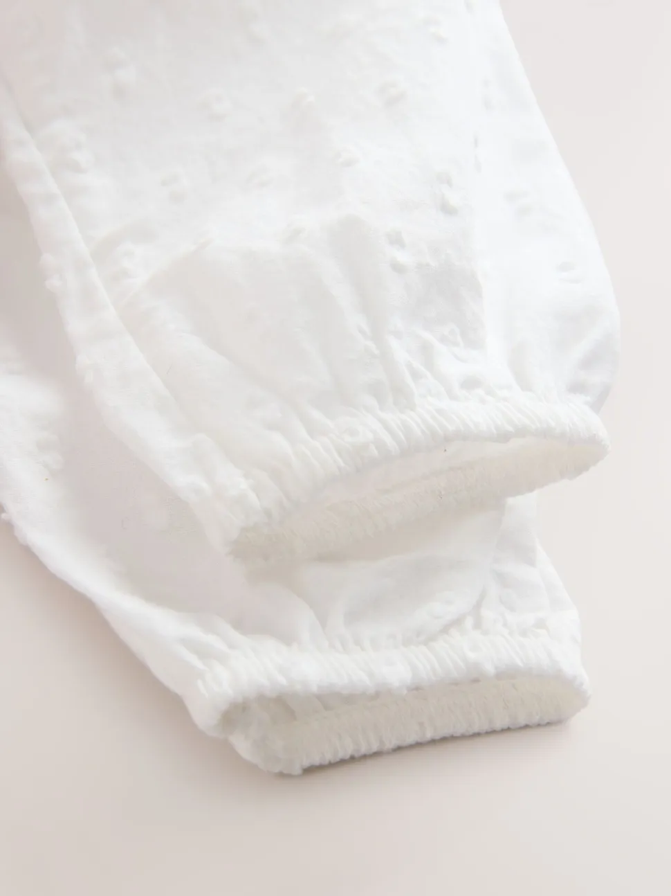 Rose/Blanc - Ensemble 3 pièces Bébé avec barboteuse et salopettes en maille et collants (0mois -2ans)