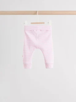 Rose/Blanc - Ensemble veste, haut et leggings bébé 3 pièces (0mois-2ans)