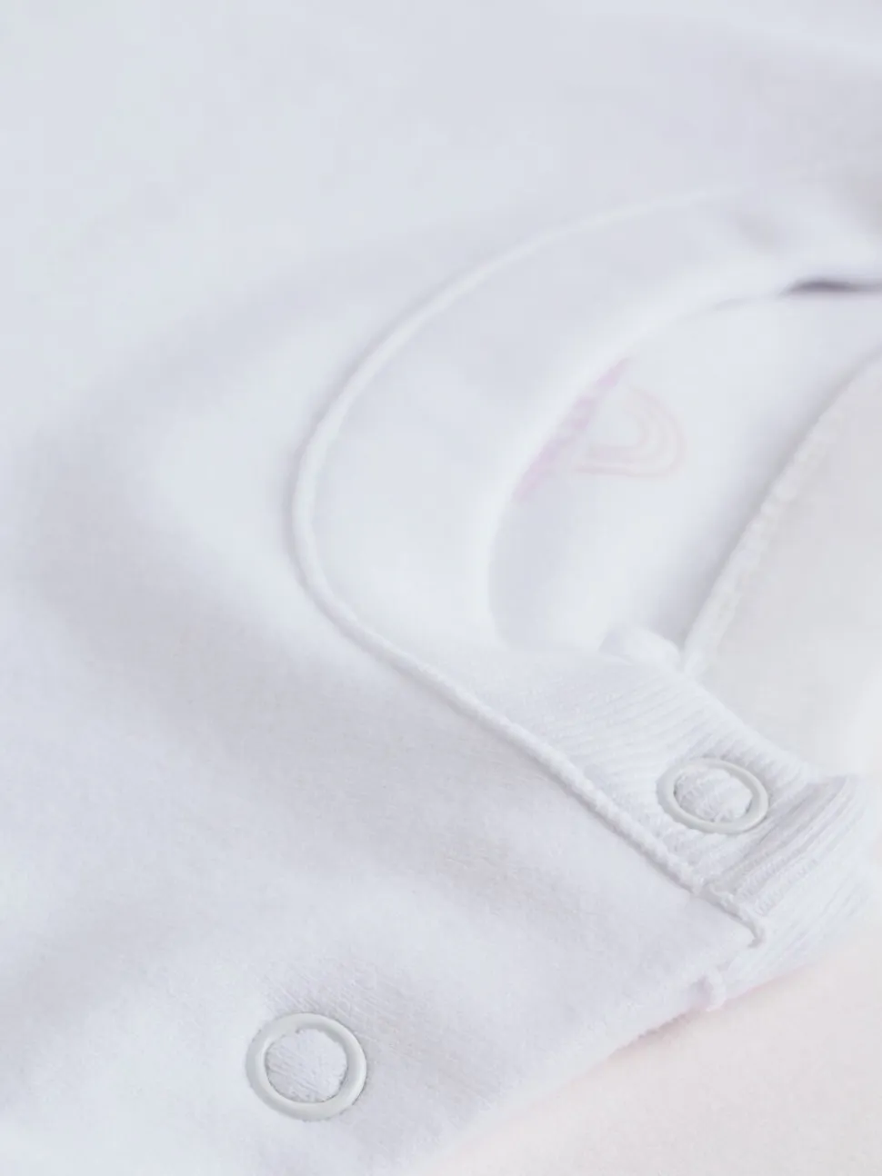 Rose/Blanc - Ensemble veste, haut et leggings bébé 3 pièces (0mois-2ans)