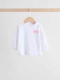 Rose/Blanc - Ensemble veste, haut et leggings bébé 3 pièces (0mois-2ans)