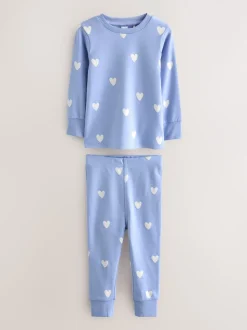 Rose/Bleu - Lot de 3 pyjamas Snuggle (9mois-16ans)