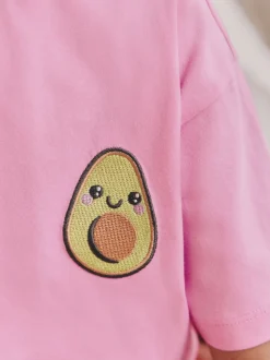 Rose/Bleu - Lot de 3 pyjamas (3-16ans)