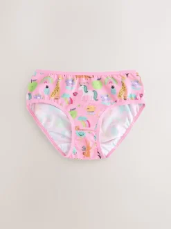 Rose/Bleu - Paquet de slips 7 (1.5-12ans)