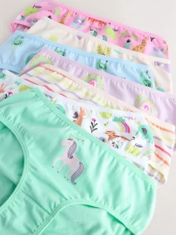 Rose/Bleu - Paquet de slips 7 (1.5-12ans)