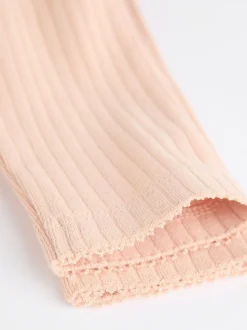 Rose/Crème - Body à volants et manches longues bébé Lot de 4 (0mois2ans)