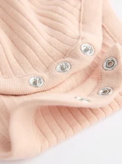 Rose/Crème - Body à volants et manches longues bébé Lot de 4 (0mois2ans)