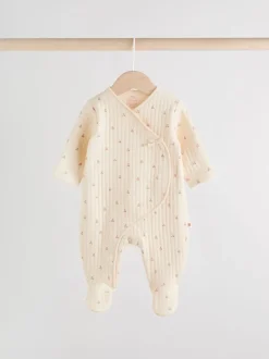 Rose/Crème - Lot de 2 dors-bien matelassés bébé