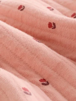 Rose/Crème - Lot de 2 dors-bien matelassés bébé