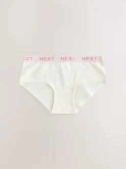 Rose/Crème - Slips hipsters 7 (2-16ans)