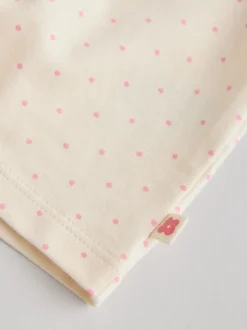 Rose/crème fleur - Ensemble Bébé Manches longues et Leggings 8 Pieces (0mois-2ans)