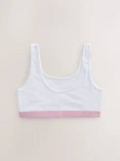 Rose/Gris - Lot de 3 crop tops (5-16 ans)