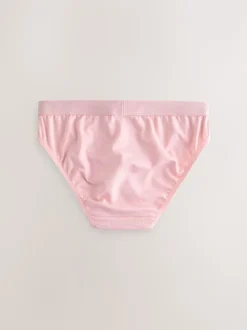 Rose/Gris - Lot de 7 slips de bikini (5-16 ans)