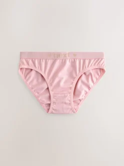 Rose/Gris - Lot de 7 slips de bikini (5-16 ans)