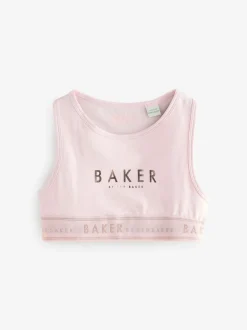 Rose/Noir/Blanc - Baker by Ted Baker Crop Tops 3
