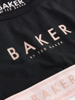 Rose/Noir/Blanc - Baker by Ted Baker Crop Tops 3