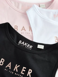 Rose/Noir/Blanc - Baker by Ted Baker Crop Tops 3