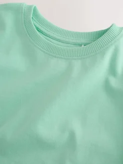 Rose/vert à fleurs - Pyjama court 3 Pack (3-16ans)