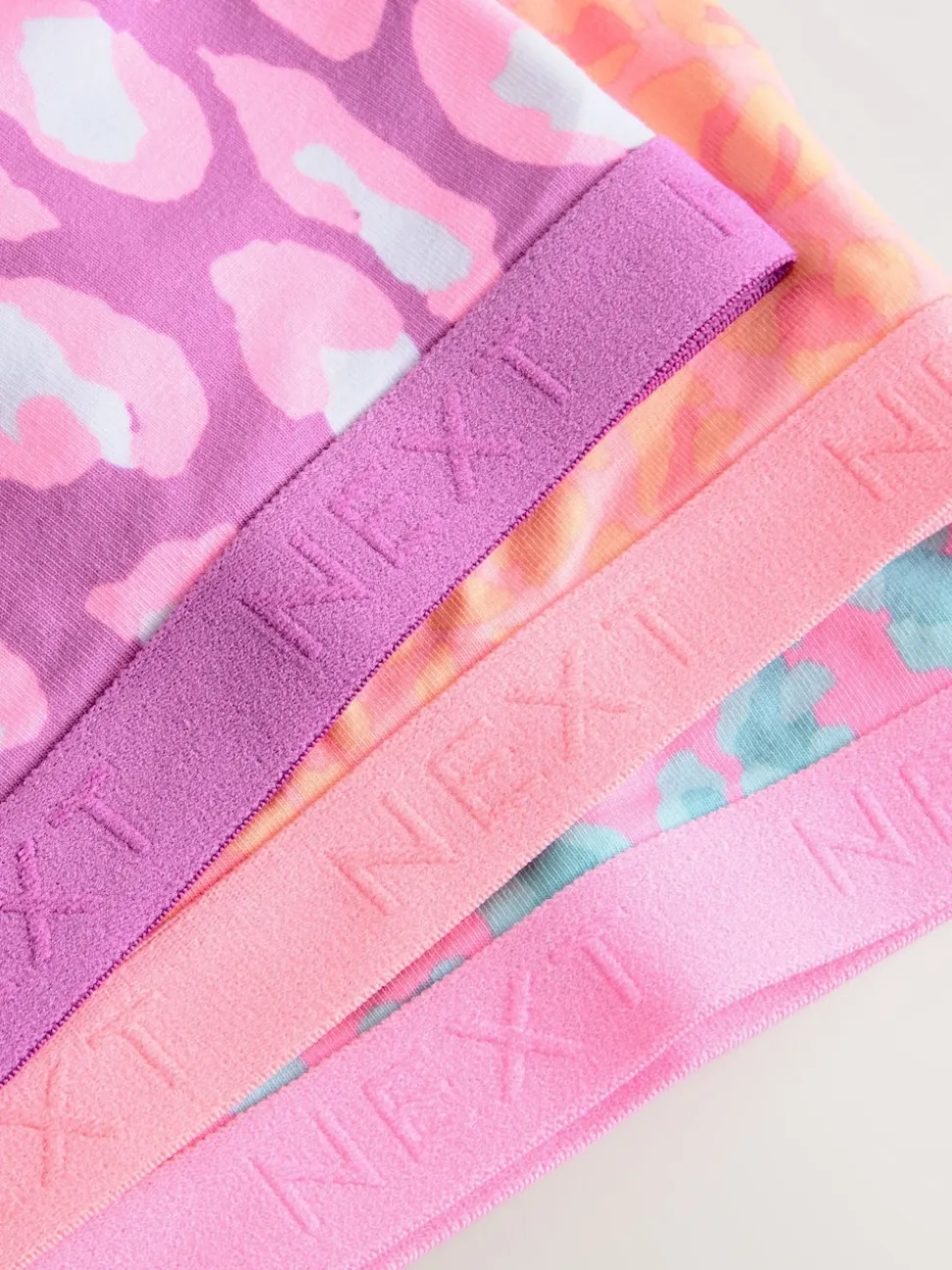 Rose/Violet - Crop Tops 3 Pack (5-16ans)