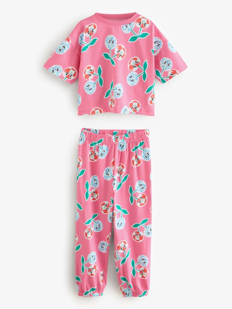 Rose/Violet - Lot de 3 joggings de pyjama (3-16ans)