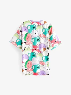 Rose/Violet - Squishmallows Nighties 2 Pack (5-14ans)