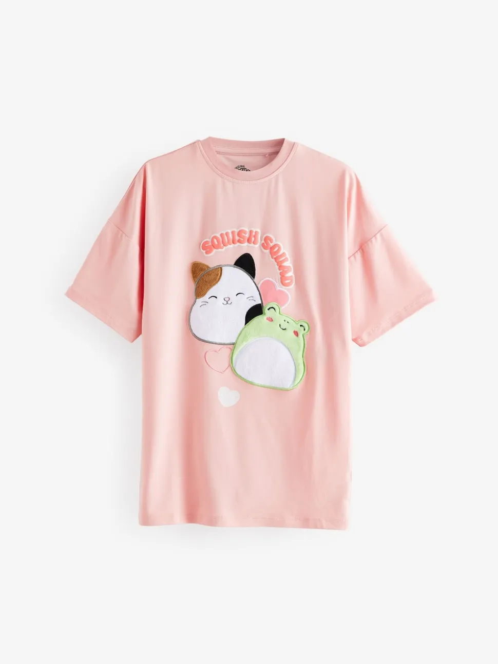 Rose/Violet - Squishmallows Nighties 2 Pack (5-14ans)