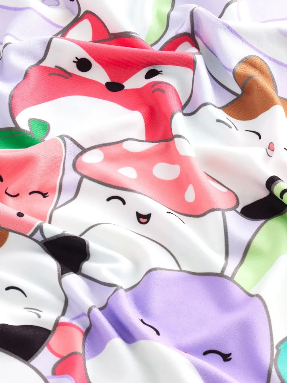 Rose/Violet - Squishmallows Nighties 2 Pack (5-14ans)