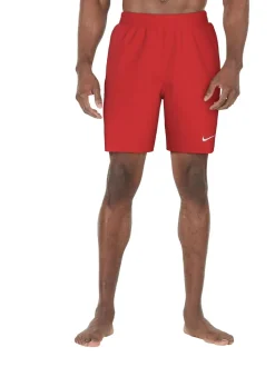 Rouge - 7 Inch - Shorts de bain de volley indispensable Nike