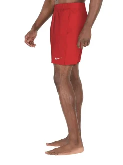 Rouge - 7 Inch - Shorts de bain de volley indispensable Nike