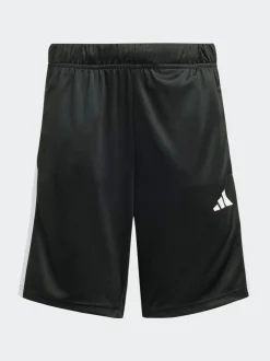 Rouge - adidas Train Essentials Ensemble T-shirt et short à 3rayures pour enfant