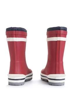 Rouge - Bottes en caoutchouc Start-Rite Big Little Puddle nouées