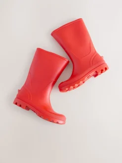 Rouge - Bottes en caoutchouc classiques
