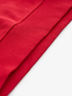 Rouge - Chandail scolaire à col roulé (3-17ans)