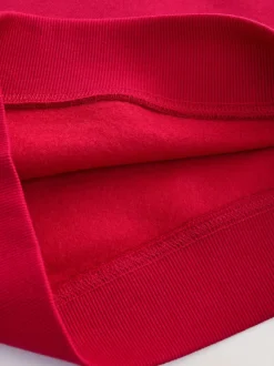 Rouge - Chandail scolaire à col roulé (3-16ans)