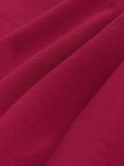 Rouge - Coupe ample - T-shirt épais