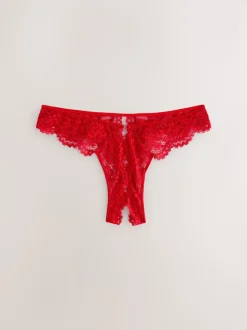 Rouge - Knickers en dentelle