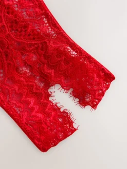Rouge - Knickers en dentelle