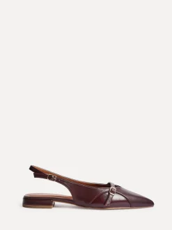 Rouge - Linzi Chaussures de ballet à bout pointu Prague avec boucle