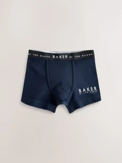 Rouge - Lot de 5 boxers Baker by Ted Baker garçon