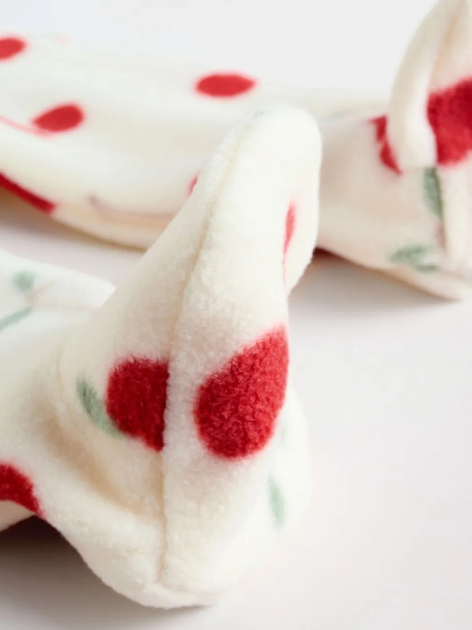 Rouge - Lot de 2 dors-bien bébé en micro polaire avec fermeture éclair bidirectionnelle