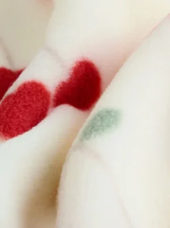 Rouge - Lot de 2 dors-bien bébé en micro polaire avec fermeture éclair bidirectionnelle