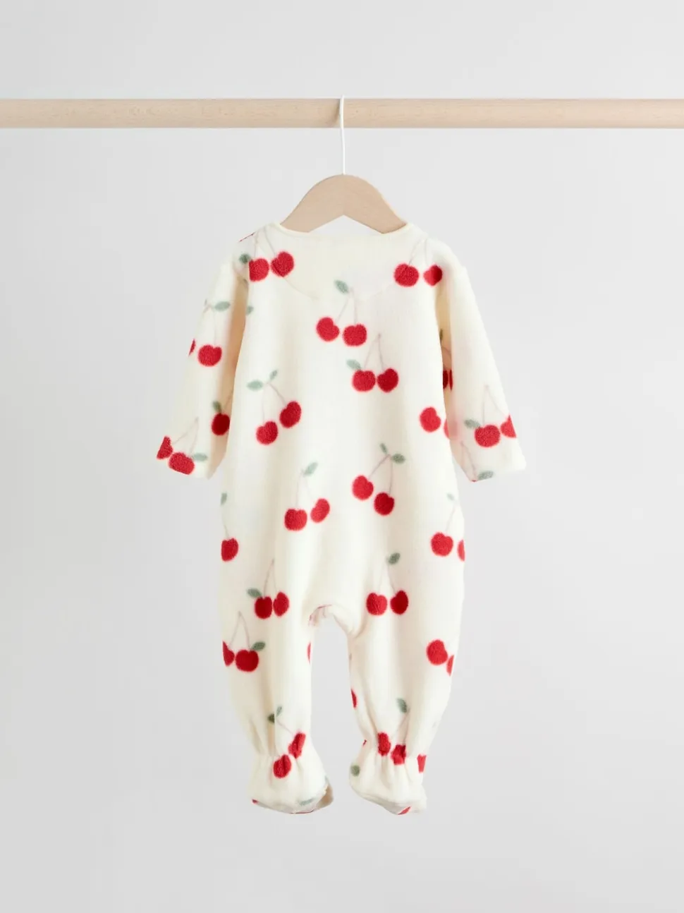 Rouge - Lot de 2 dors-bien bébé en micro polaire avec fermeture éclair bidirectionnelle