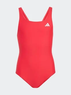 Rouge - Maillot de bain adidas V-back enfant