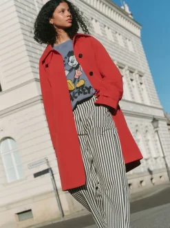 Rouge - Manteau Trench Dolly