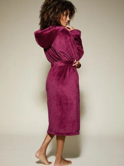 Rouge - Peignoir KBX Rosa duveteux