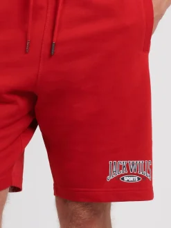 Rouge - Short Jack Wills Sports Team Loopback