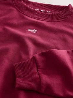 Rouge - soi-même. Sweatshirt