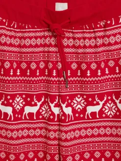 Rouge - The Little Tailor - Pyjama de Noël à motif Fair Isle de renne pour homme